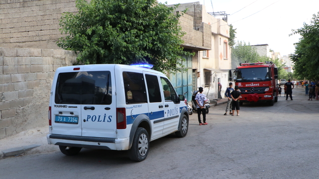 Kilis'te evde çıkan yangın söndürüldü