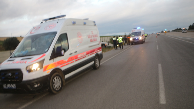 Tokat'ta otomobil takla attığ: 4 yaralı