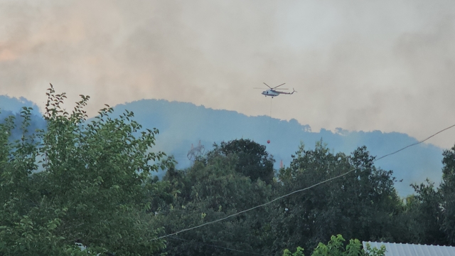 Hatay'daki orman yangını 2'nci gününde