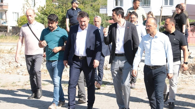 Devrek Belediye Başkanı Ulupınar'dan Baston Park'a ziyaret