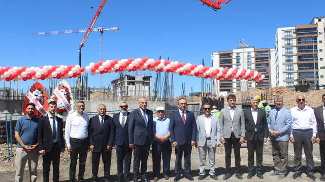 Tekirdağ Valisi Soytürk okul temel atma törenine katıldı