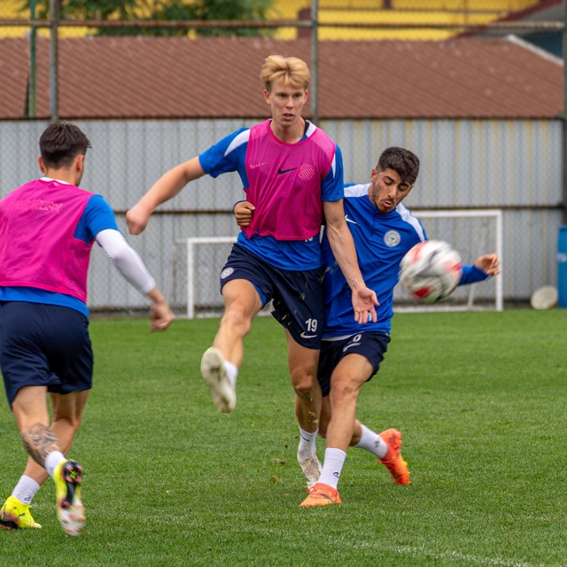 Çaykur Rizespor'da yeni sezon hazırlıkları devam ediyor