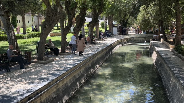 Şanlıurfa'da sıcak hava etkili oluyor