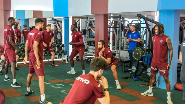 Trabzonspor'da yeni sezon hazırlıkları sürüyor