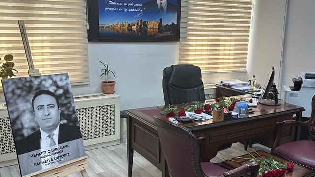 Batman Arkeoloji Müzesine trafik kazasında yaşamını yitiren Mehmet Cabir Alper'in ismi verildi