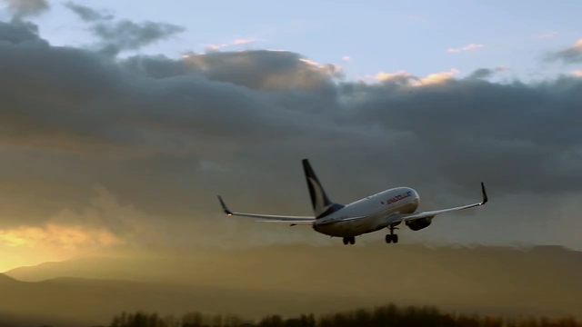 Yıldırım isabet eden yolcu uçağı Elazığ'a zorunlu iniş yaptı