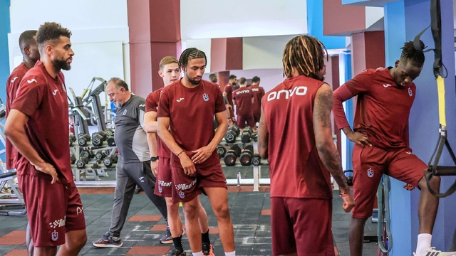 Trabzonspor, yeni sezon hazırlıklarını sürdürdü