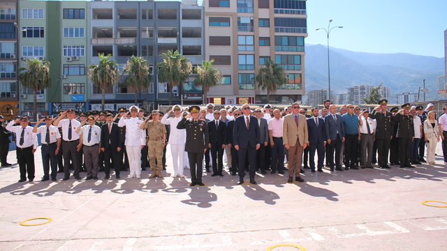 İskenderun'un düşman işgalinden kurtuluşunun 87. yıl dönümü kutlandı