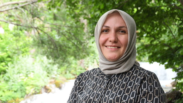 Gümüşhane'deki Tomara Şelalesi ziyaretçilerin uğrak noktası oldu