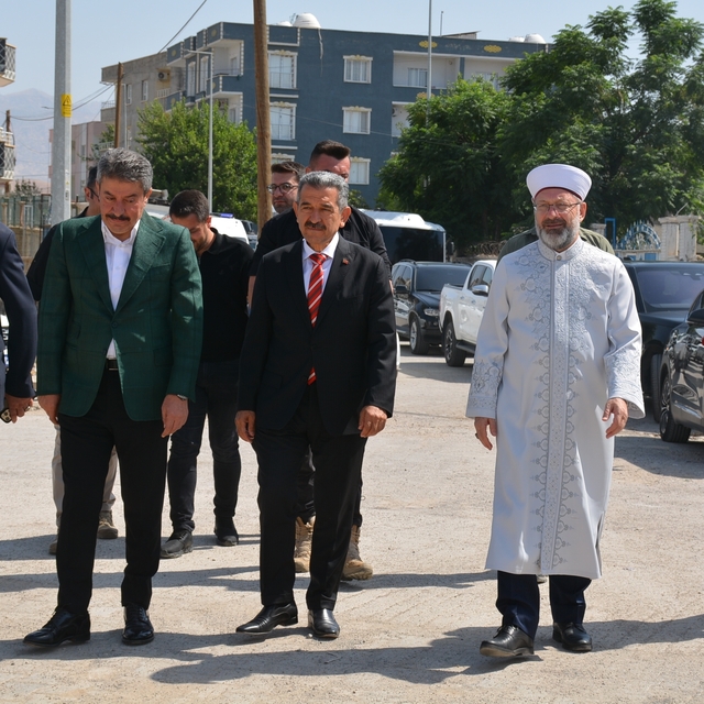 Diyanet İşleri Başkanı Erbaş, Şırnak'ta "Yatılı Hafızlık Kur'an Kursu Açılı...
