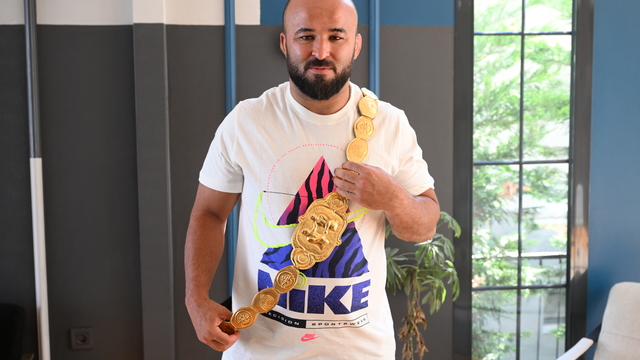 Kırkpınar'ın şampiyonu Orhan Okulu hedeflerini AA'ya anlattı: