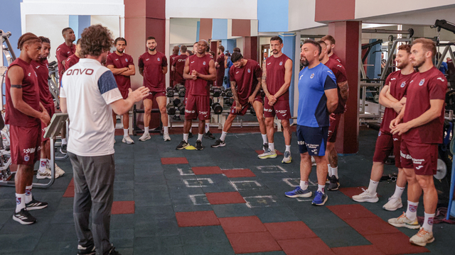 Trabzonspor, yeni sezon hazırlıklarını sürdürdü