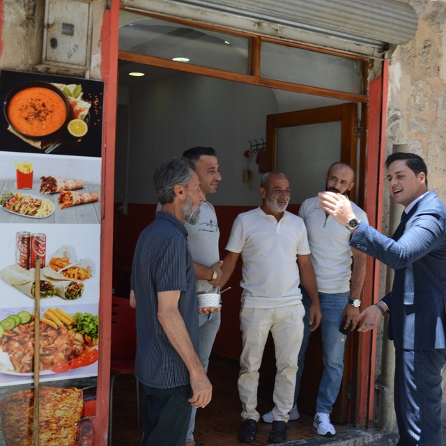 Savur Kaymakamı Buyuran esnafı ziyaret etti