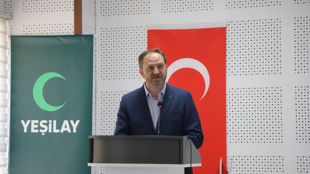 Yeşilay Genel Başkanı Dinç, Denizli'de konuştu: