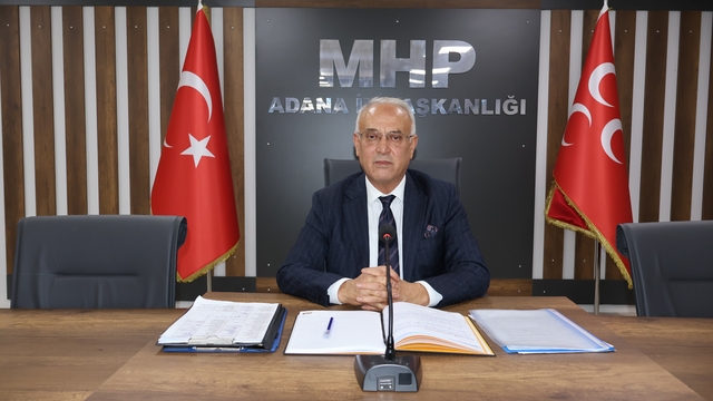 MHP Adana İl Başkanı Yusuf Kanlı'dan şehit askerler için taziye mesajı