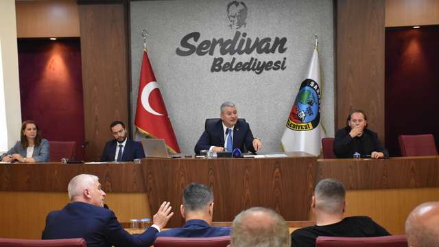 Serdivan Belediyesi temmuz ayı meclis toplantısı yapıldı