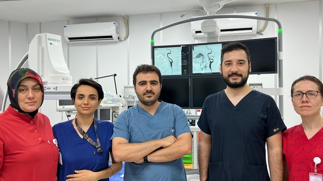 Kastamonu'da şah damarı rahatsızlıklarına karşı stent tedavisi uygulanmaya başlandı