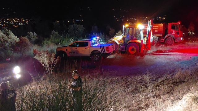 Hatay'da çıkan örtü yangını söndürüldü