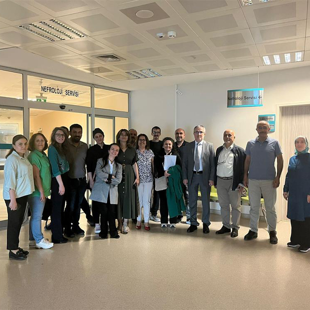 Sivas Numune Hastanesi'nde Periton Diyalizde Güncel Yaklaşımlar toplantısı...