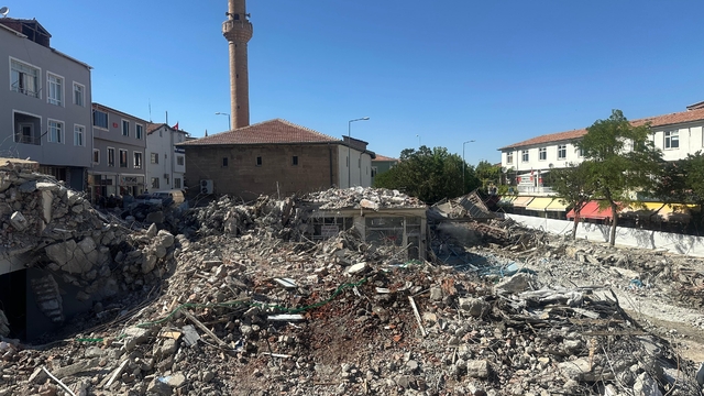 Yeşilhisar'da depremde ağır hasar alan Cevizli Çarşı yeniden inşa edilecek