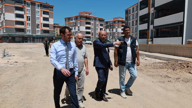 Tokat'ta asfaltlama çalışmaları sürüyor