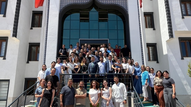 Hatay İdare Mahkemesi Başkanlığında tayini çıkanlara veda programı