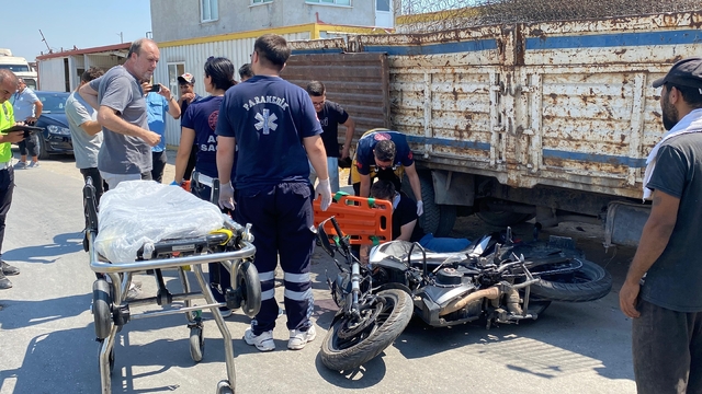 Edirne'de iki motosikletin çarpıştığı kazada 1 kişi yaralandı