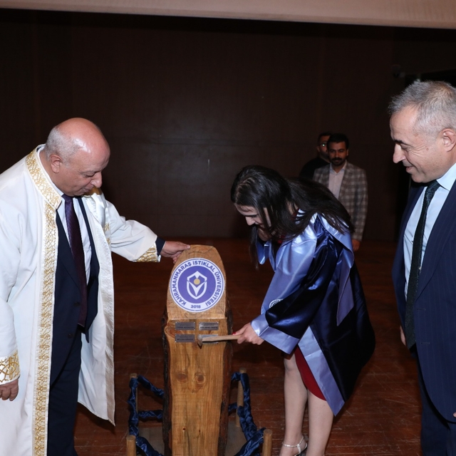 Kahramanmaraş İstiklal Üniversitesinde mezuniyet töreni düzenlendi