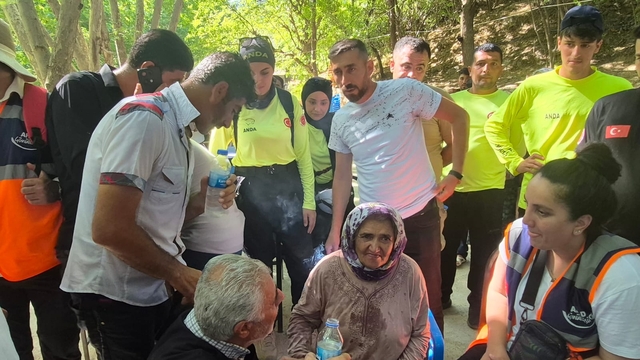 Kaybolan kadın, 4'üncü günde sağ bulundu