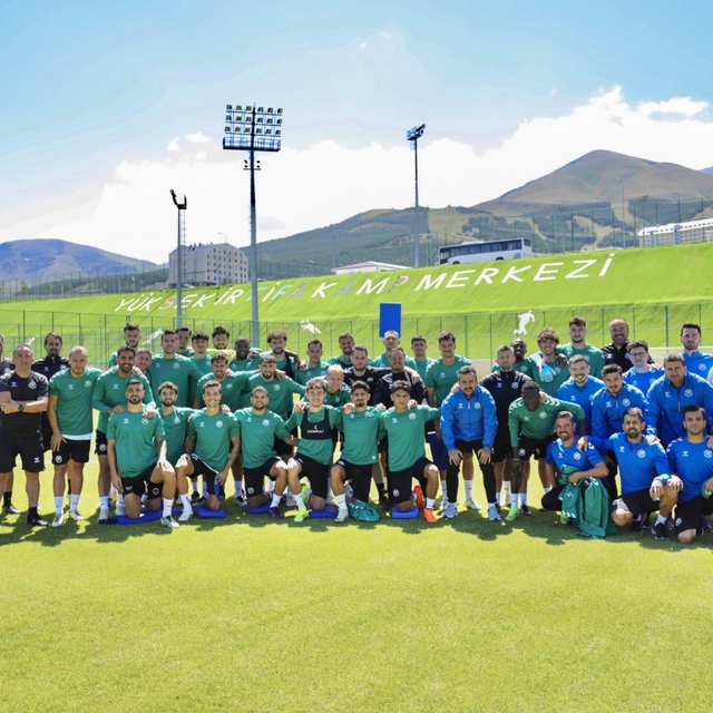 Konyaspor, sezonun ikinci etap hazırlıklarına Erzurum'da başladı