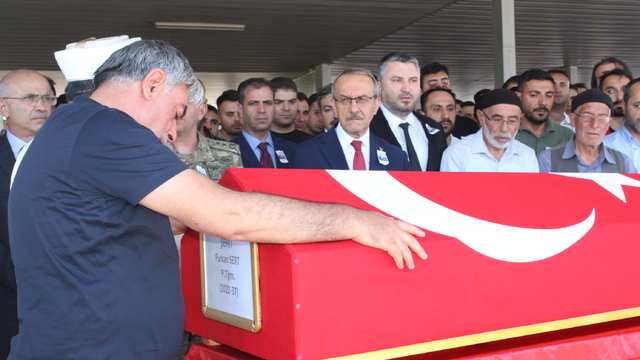 Şehit teğmen Malatya'da son yolculuğuna uğurlandı