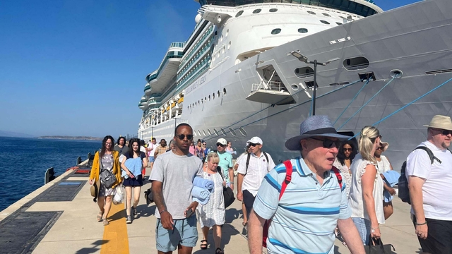 Bodrum'a 6 ayda 344 bin yabancı turist