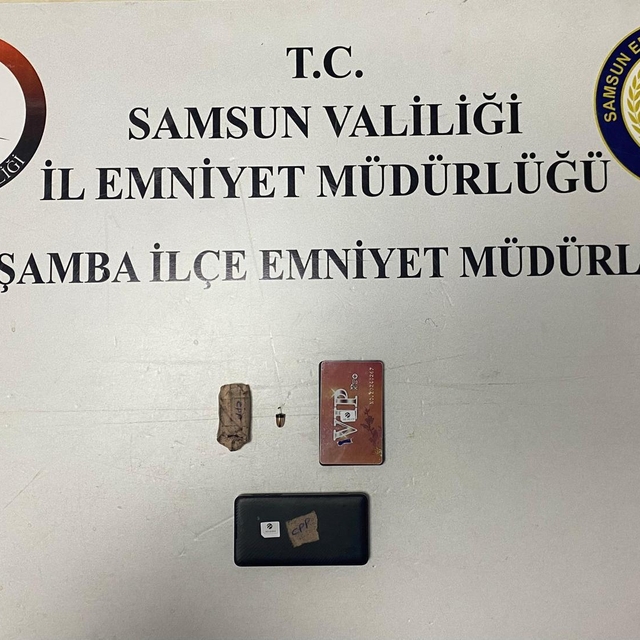 Samsun'da ehliyet sınavında usulsüzlük yapan şüpheli yakalandı