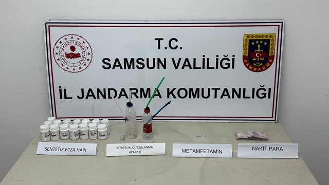 Samsun'da uyuşturucu operasyonunda bir zanlı yakalandı