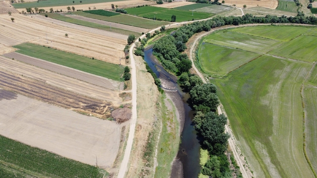 Tunca Nehri'nin kuruma noktasına geldiği Edirne'de çeltik üreticisi endişeli
