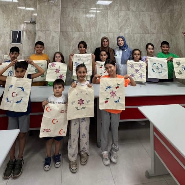 Espiye'de yaz Kur'an kursunda öğrenciler için etkinlikler düzenlendi