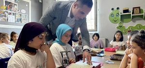 Kaymakam Beyazıt'tan yaz Kur'an kurslarına ziyaret