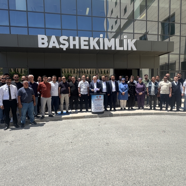 HAK-İŞ Yozgat'ta şehitler için anma programı düzenledi