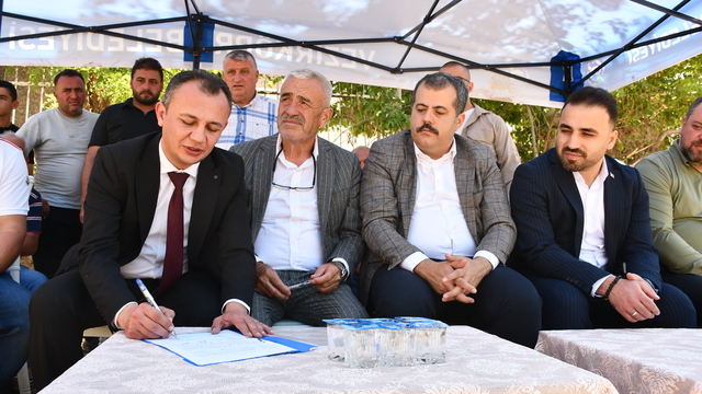 Vezirköprü'de yaptırılacak sağlık hizmetleri istasyonu için çalışmalar başladı