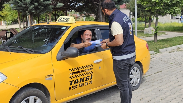 Gümüşhacıköy'de 6 Ayda 15 Bin 632 araç kontrol edildi