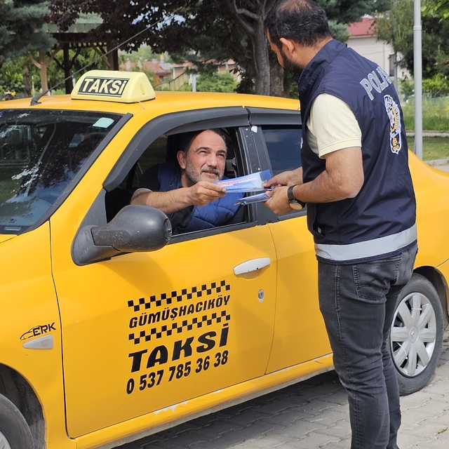 Gümüşhacıköy'de 6 Ayda 15 Bin 632 araç kontrol edildi