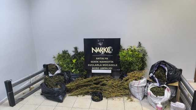 Serik'te düzenlenen uyuşturucu operasyonunda 1 şüpheli yakalandı