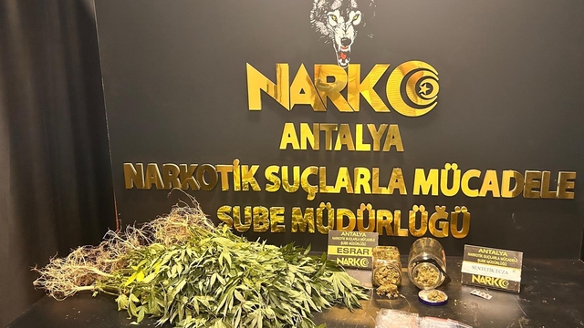 Antalya'da narkotik suçlarla mücadele sürüyor