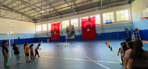 Keban'da yaz spor okulları başladı