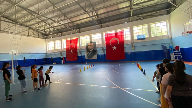 Keban'da yaz spor okulları başladı