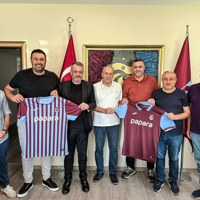 Kıbrıs Türk Futbol Federasyonundan Trabzonspor Kulübüne ziyaret