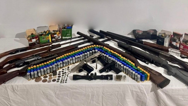 Muğla'da evinde 11 silah bulunan kişi gözaltına alındı