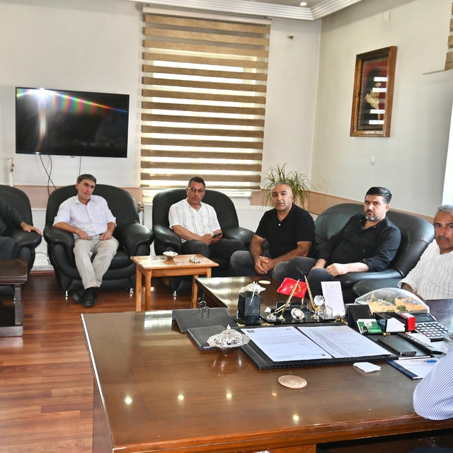 Hizan Belediye Başkanı Şam muhtarlarla bir araya geldi