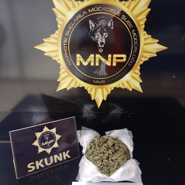 Muş'ta uyuşturucu operasyonunda 2 şüpheli tutuklandı