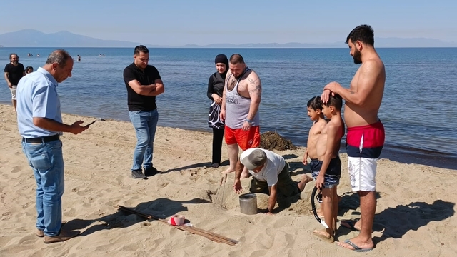 İzmir'de 57 caretta caretta yumurtası koruma altına alındı